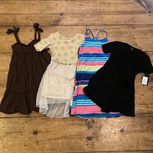 4 Piece Dress, Romper, Sundress Lot size 4/5